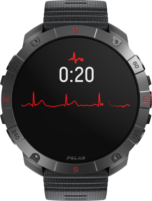 Polar Grit X2 Pro sportsur M-L (titanium/stål)