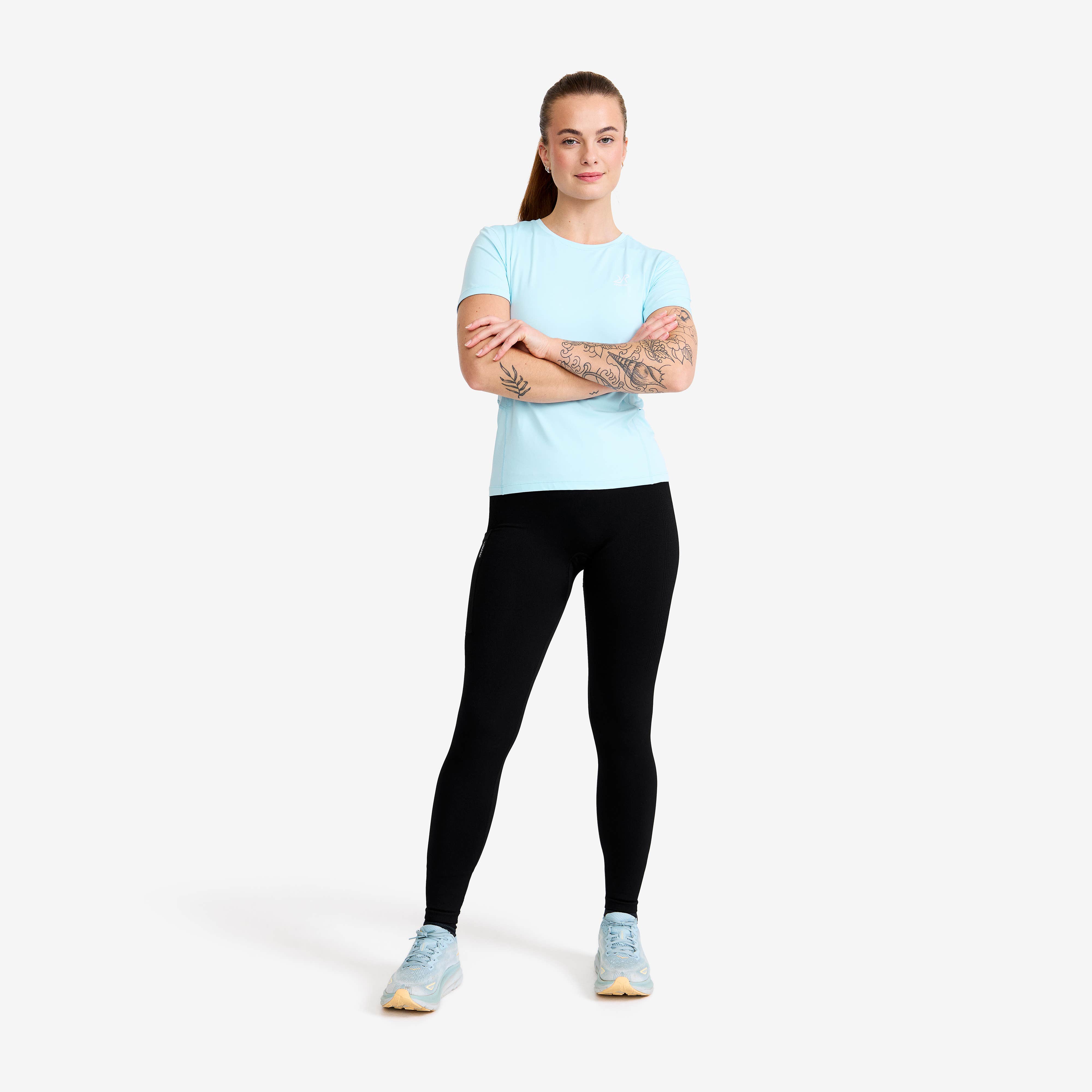 Stride Active T-shirt  Dame Cool Blue