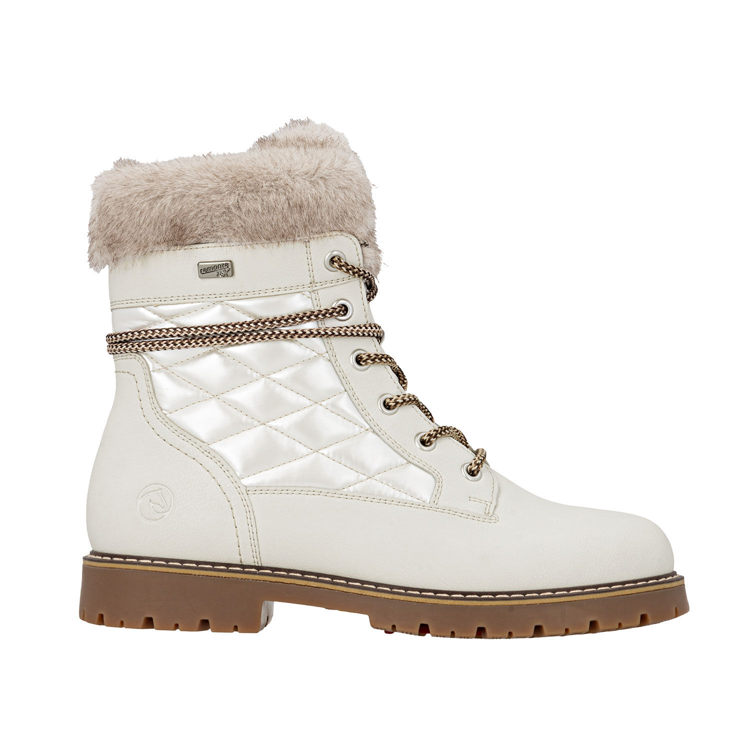 REMONTE Schnürstiefel aus Glattleder