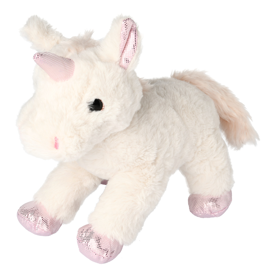 Topolino Großes Einhorn Plüschtier 25 cm weiss
