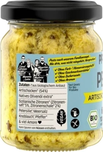 PPURA Pesto Artischocken Zitrone, 120 g