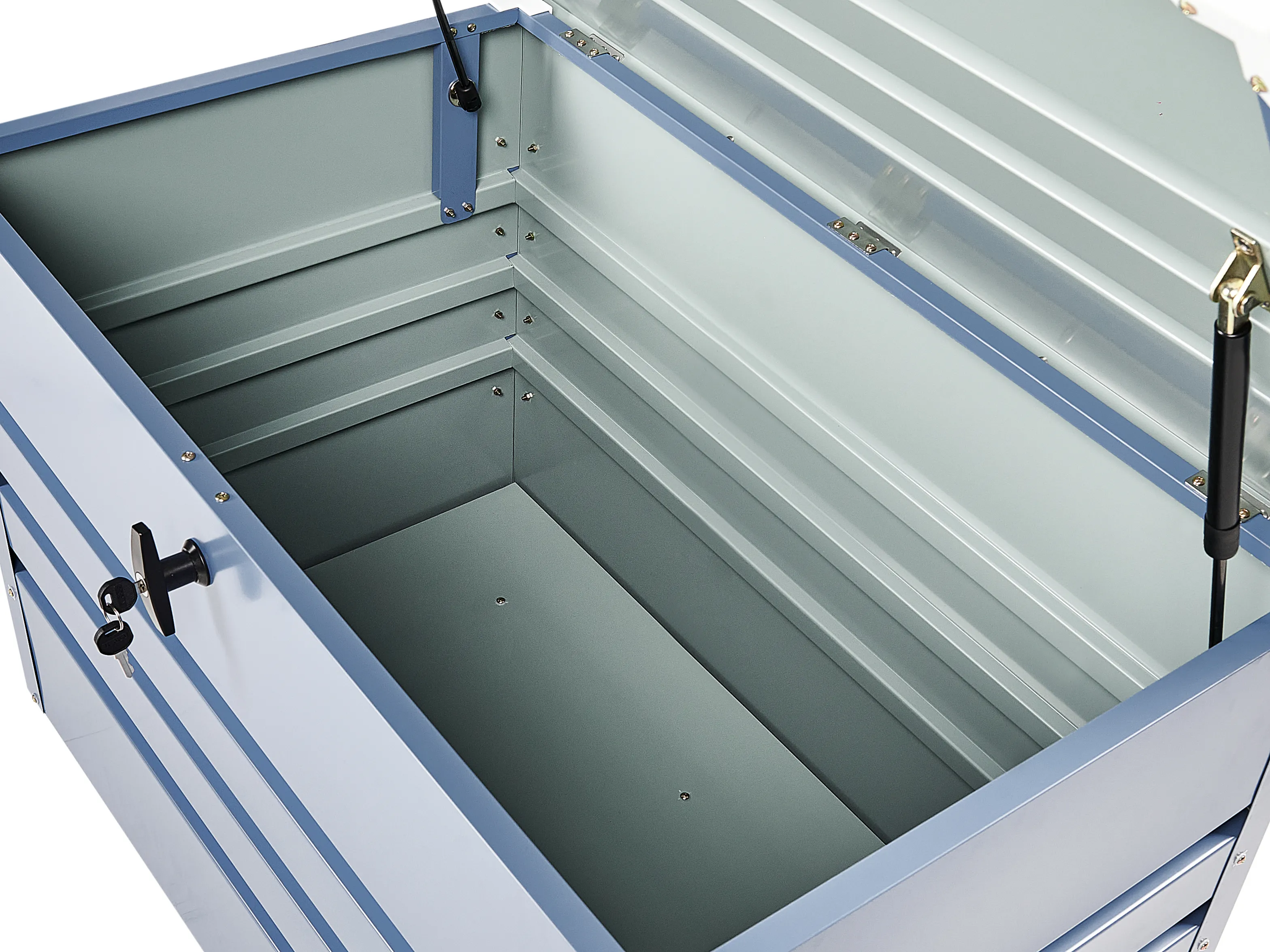 Kussenbox CEBROSA 165 cm 70 cm Blauw