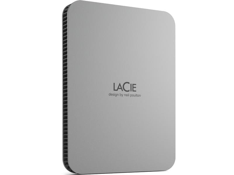 LaCie Externe Festplatte Mobile Drive (2022) 1 TB Externe tragbare Festplatte mit 1 TB Speicherkapazität