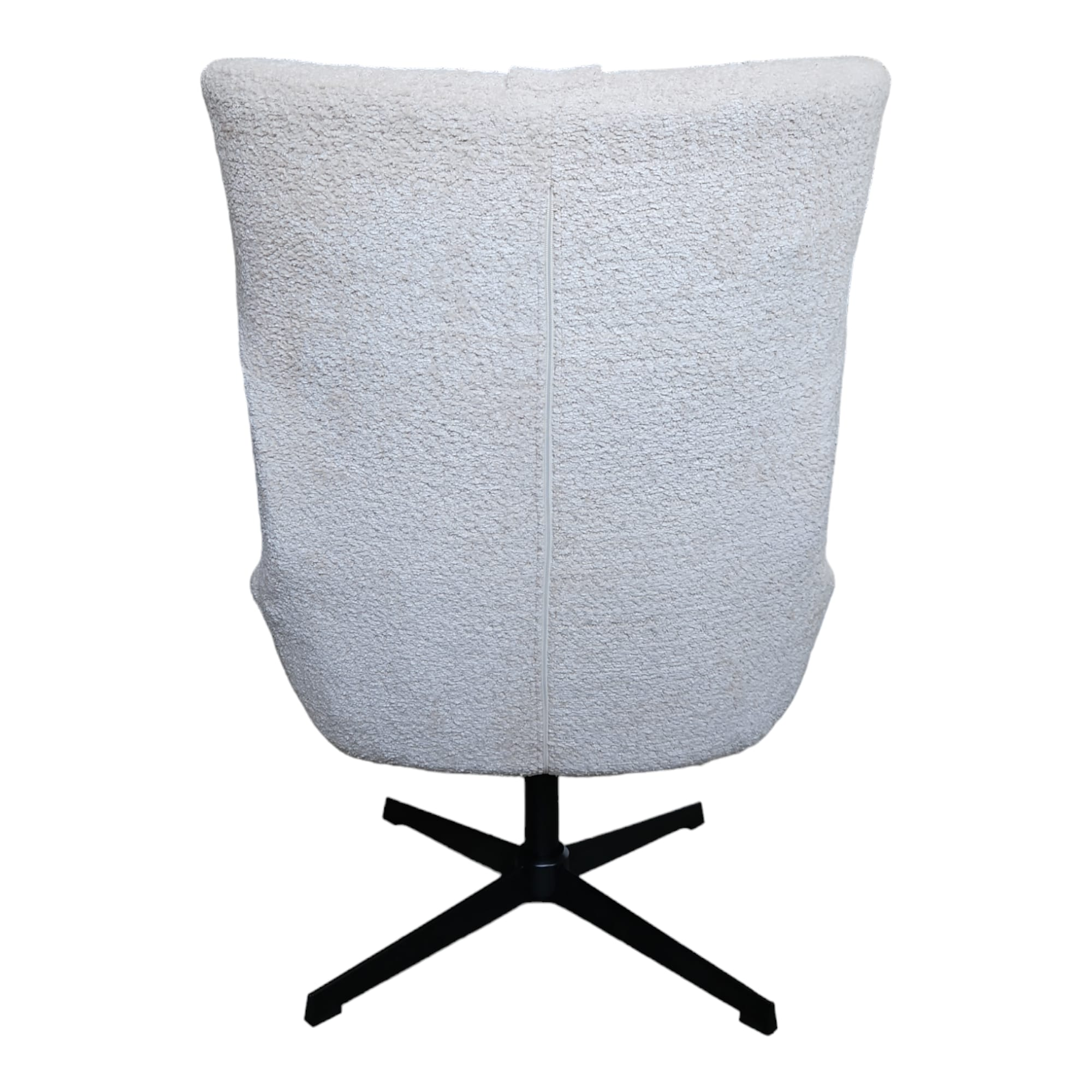 Interieurdirekt draaifeuteuil Carla bouclé beige
