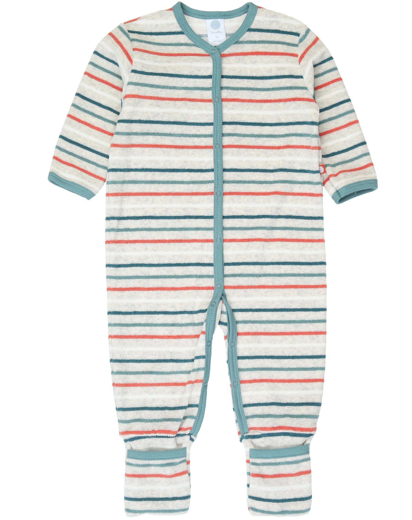 Strampler STRIPED in beige