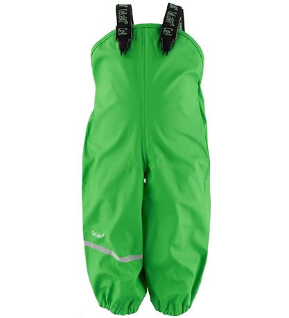 CeLaVi Regenhose - PU - Grün m. Träger