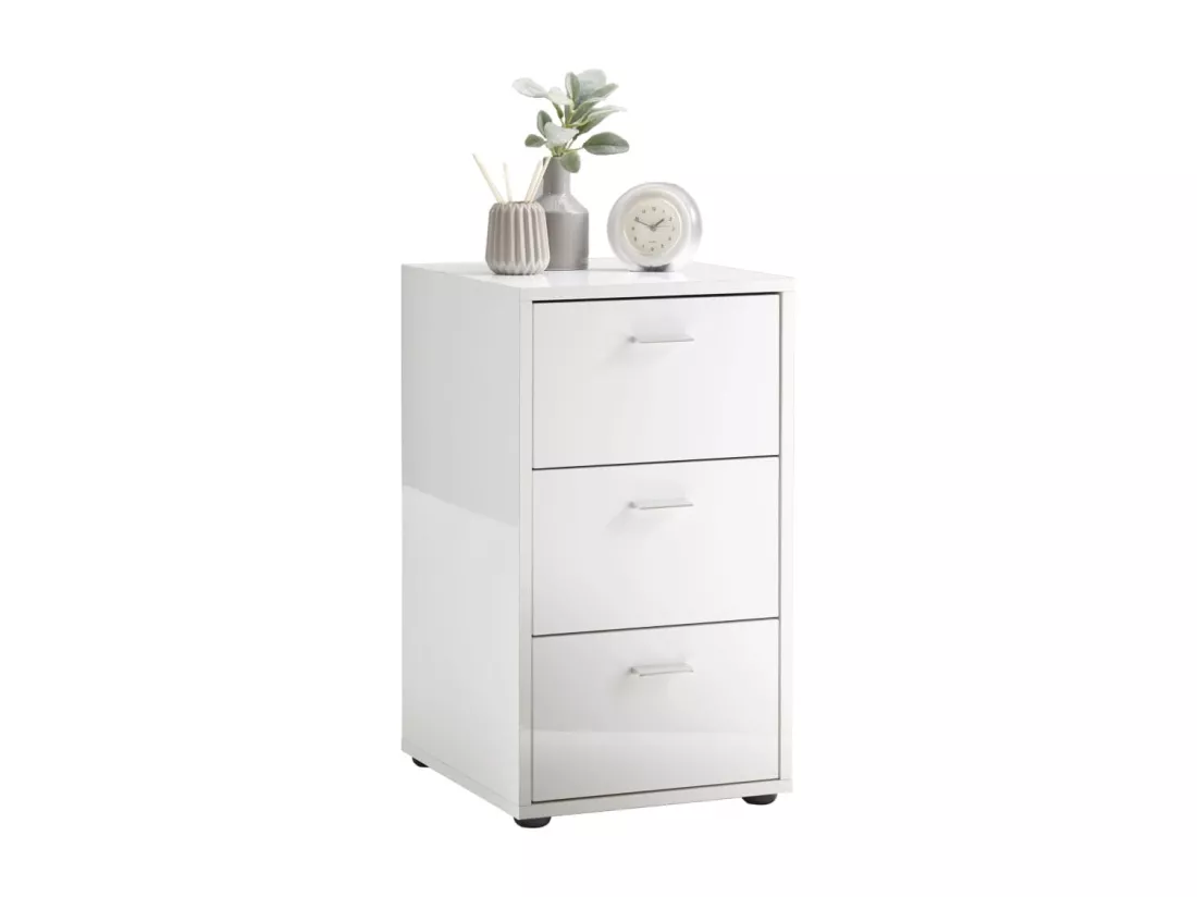 Table d'Appoint 3 Tiroirs Design 