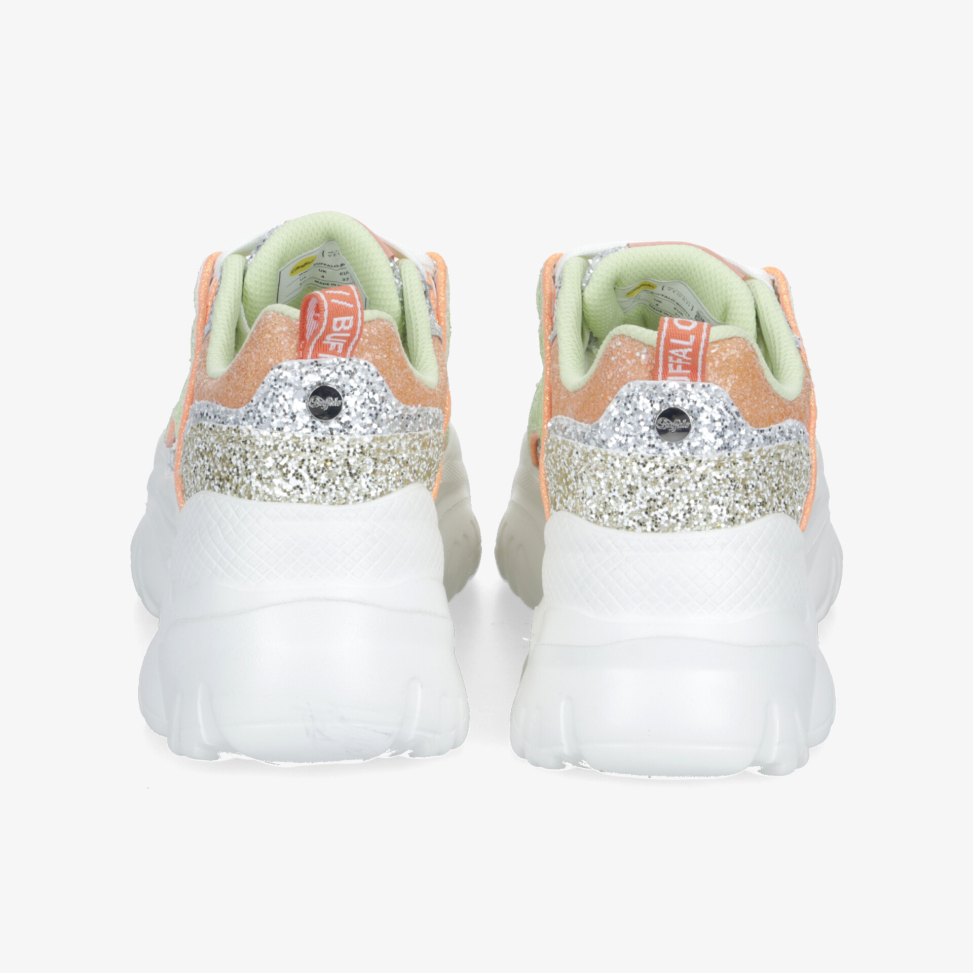 Buffalo Bliss One Glitter Damen Plateau Sneaker mehrfarbig