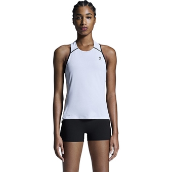 ON Performance Tank Top White | Silver Damen