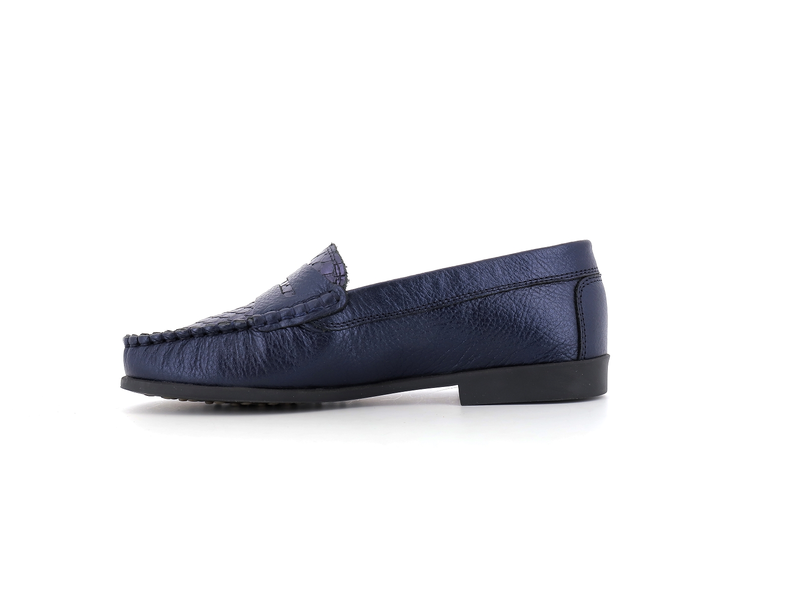 Ottilia-ASTRIA Cuir Bleu nuit