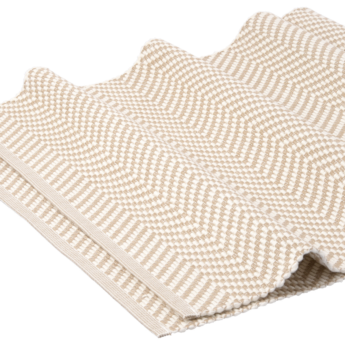 My Home 2 Platzsets mit grafischem Muster beige