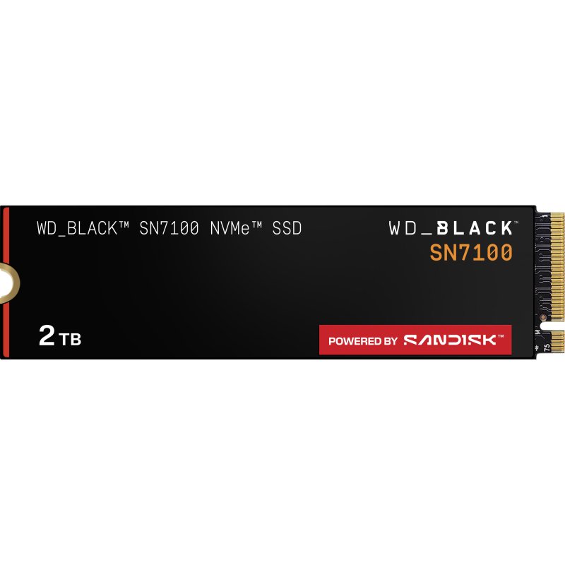 SanDisk Black WD_BLACK SN7100 NVMe 2 To M.2 PCI Express 4.0 3D TLC NAND