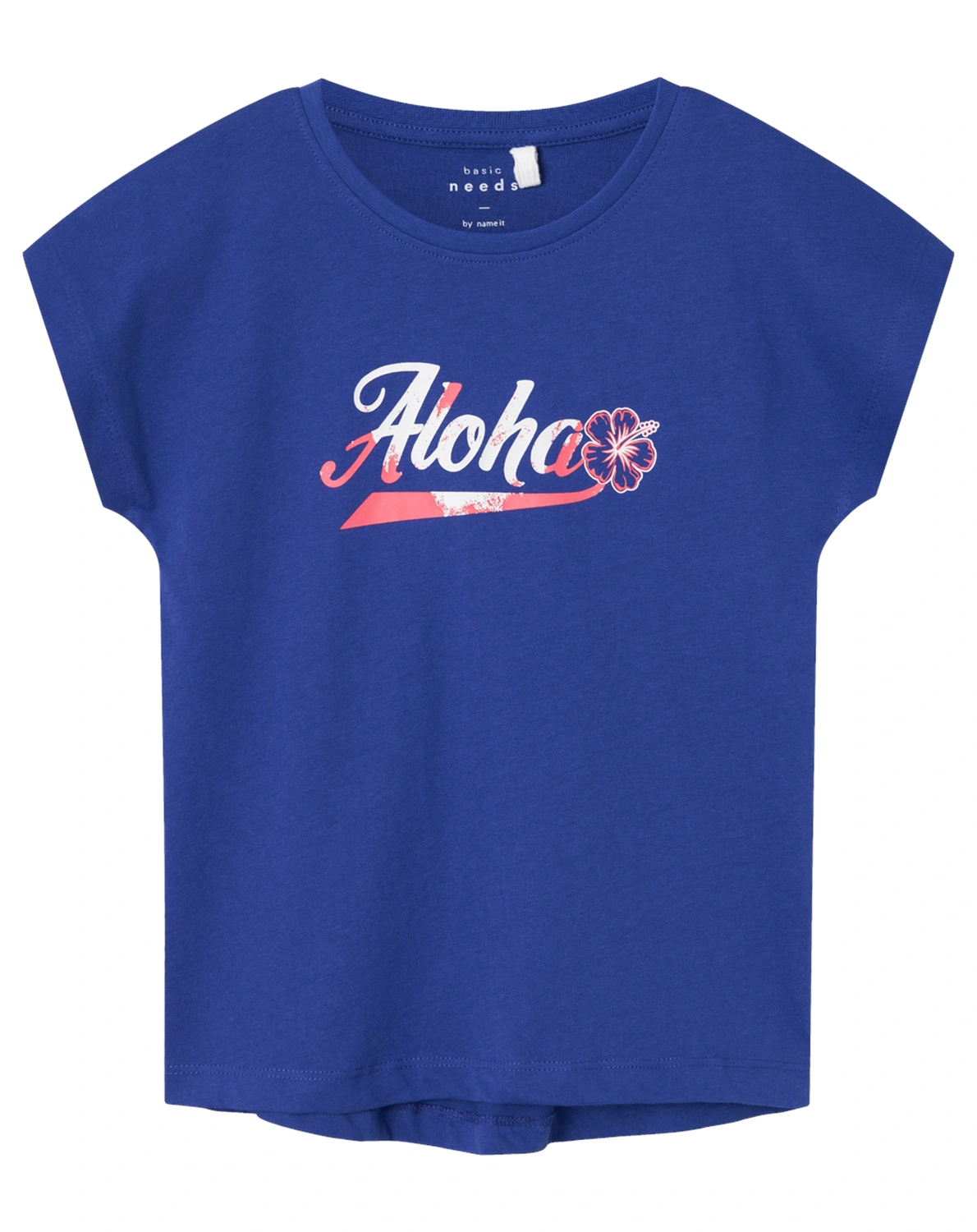 T-Shirt NKFVIOLET ALOHA in clematis blue