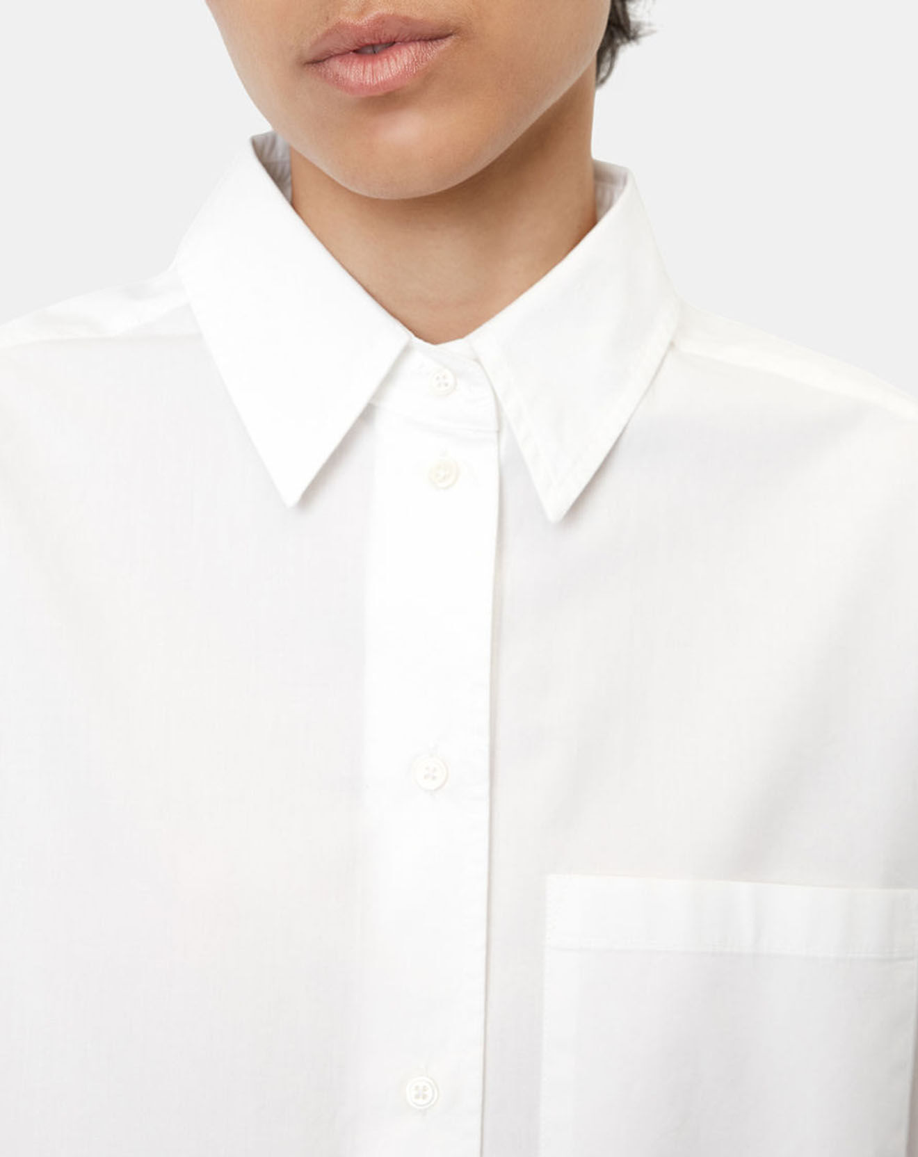 Marc O'Polo Chemise boyfriend blanche