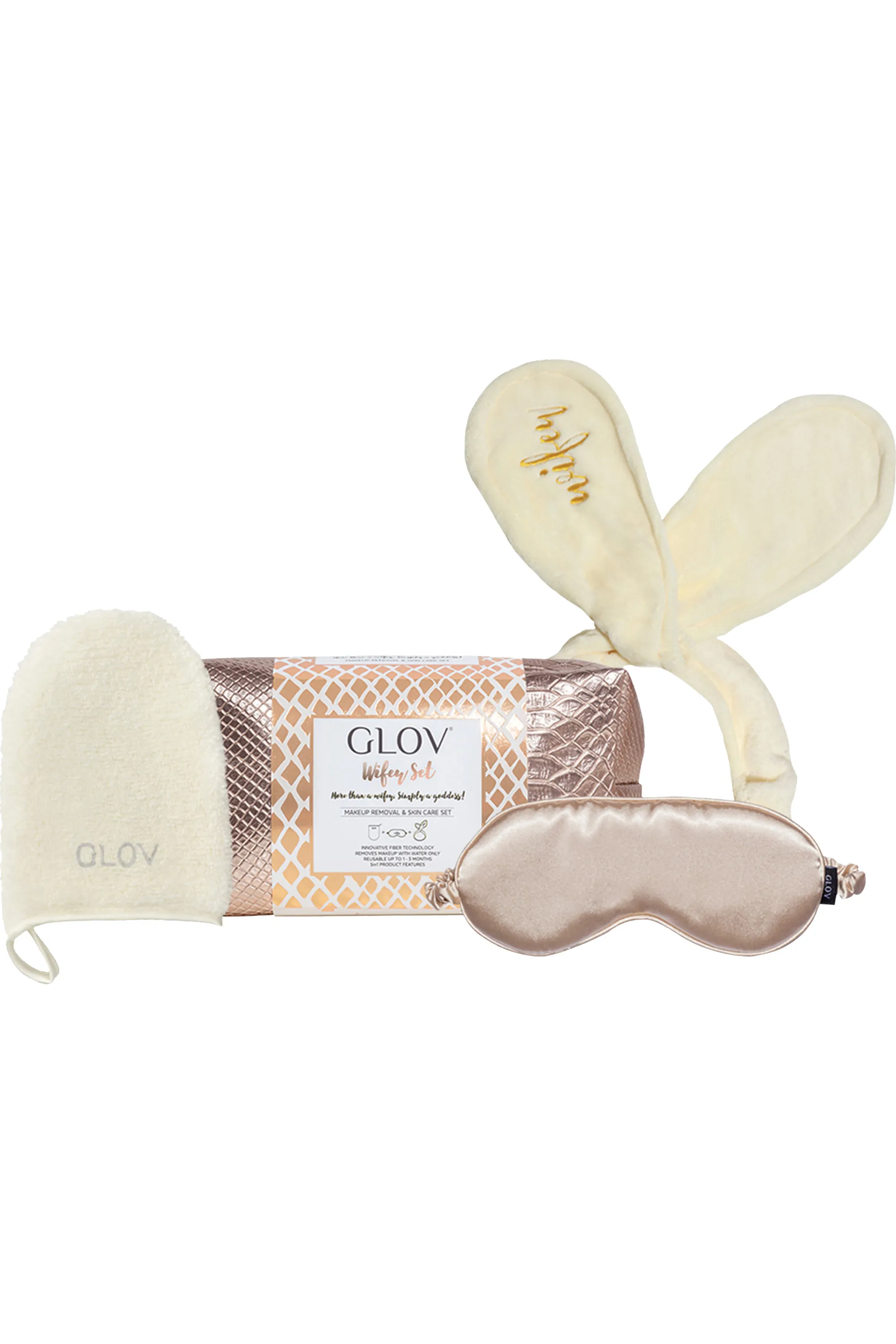 GLOV Coffret routine démaquillage du soir Wifey Set