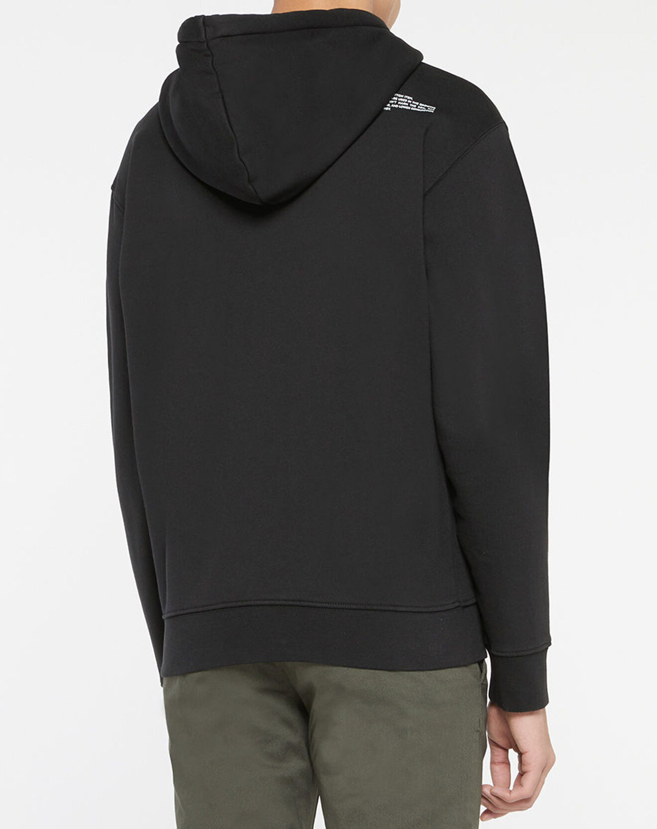 Replay Sweat en Coton Organique Class Replay Zip noir