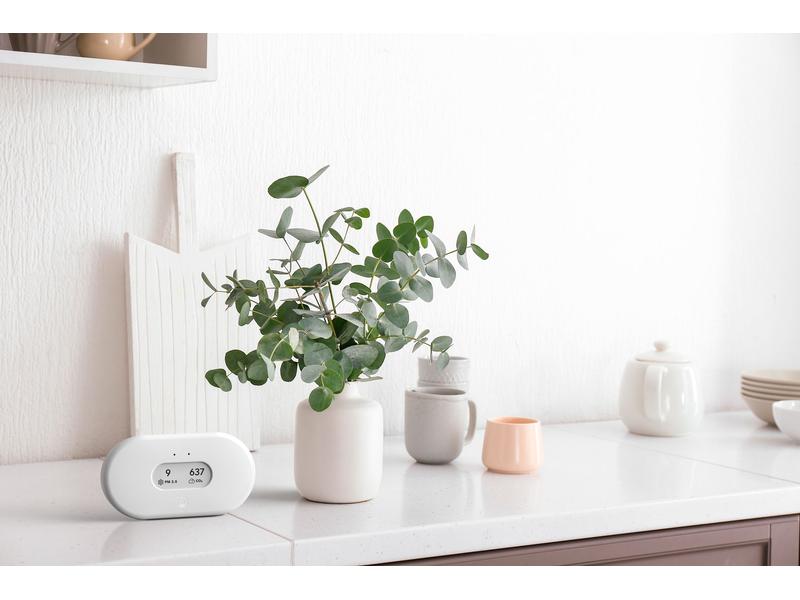 Airthings Radondetektor  View Plus Smarter Radondetektor mit zusätzlichen Sensoren