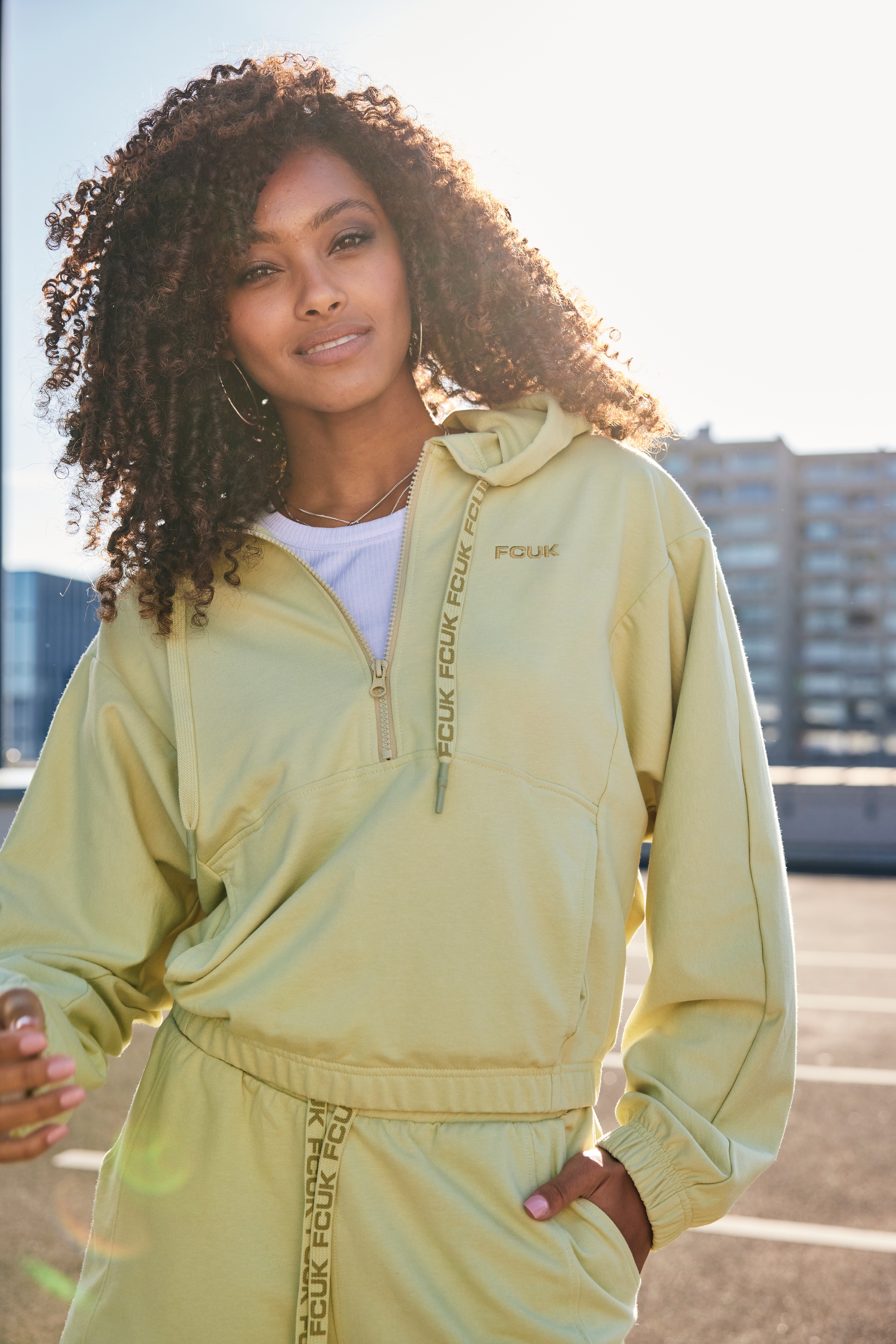 FCUK Hoodie, 1 Stk. Loungeanzug