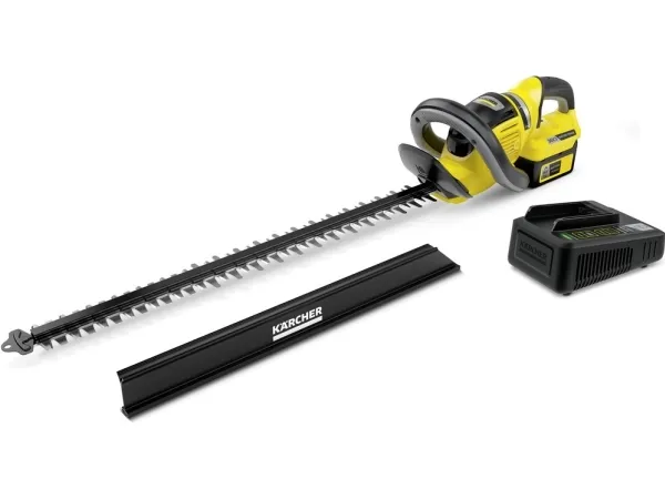 Kärcher HGE 36-60 - Hæktrimmer - ledningfri - 36 V - 2.5 Ah - 60 cm - tandmellemrum: 26 mm - 3.3 kg