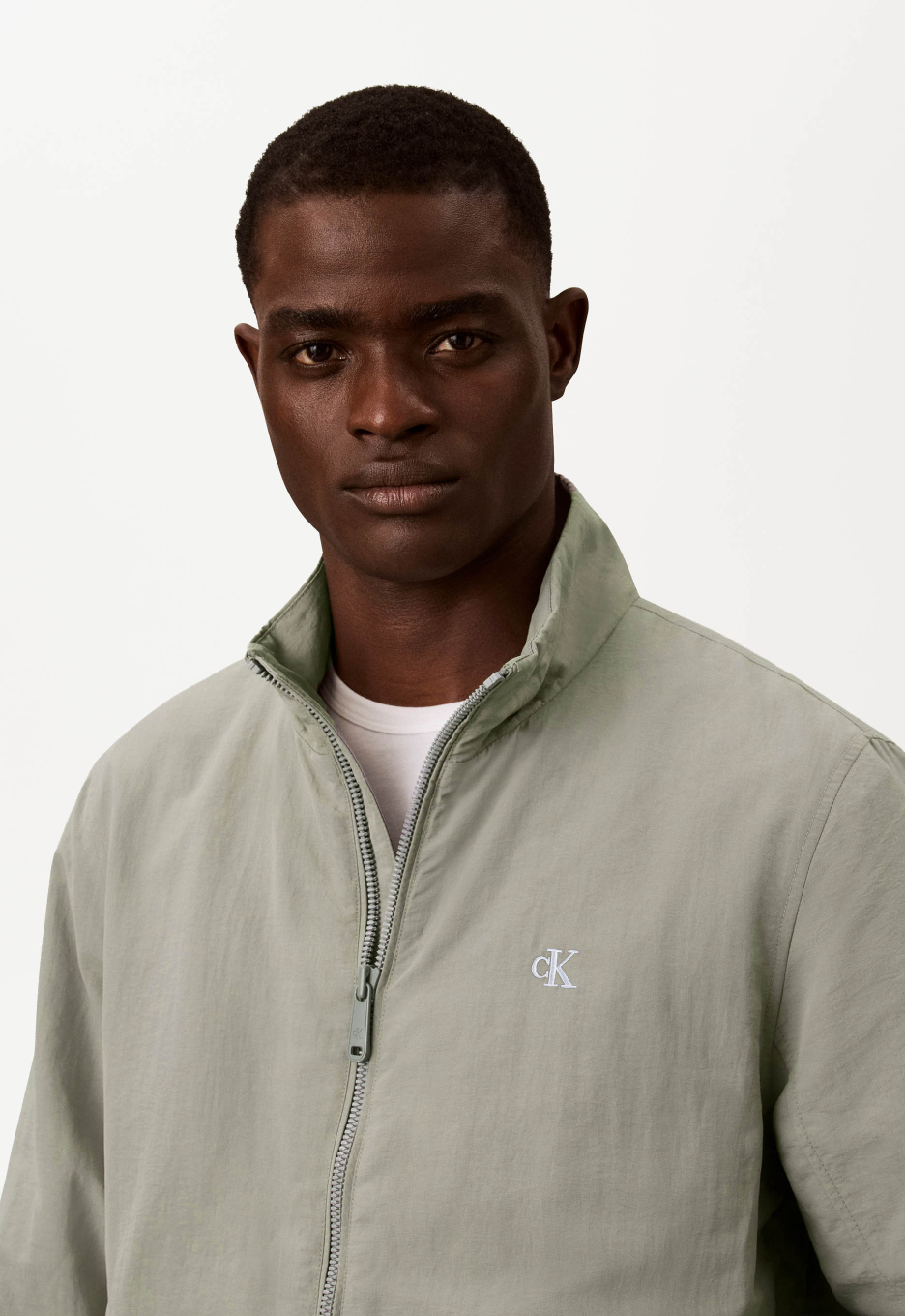 Calvin Klein Padded Nylon Harrington Jack
