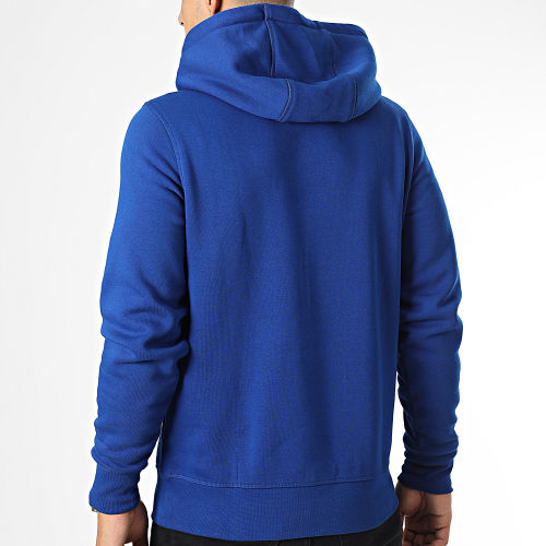 Sweat Capuche Modern Varsity 8173 Bleu Roi