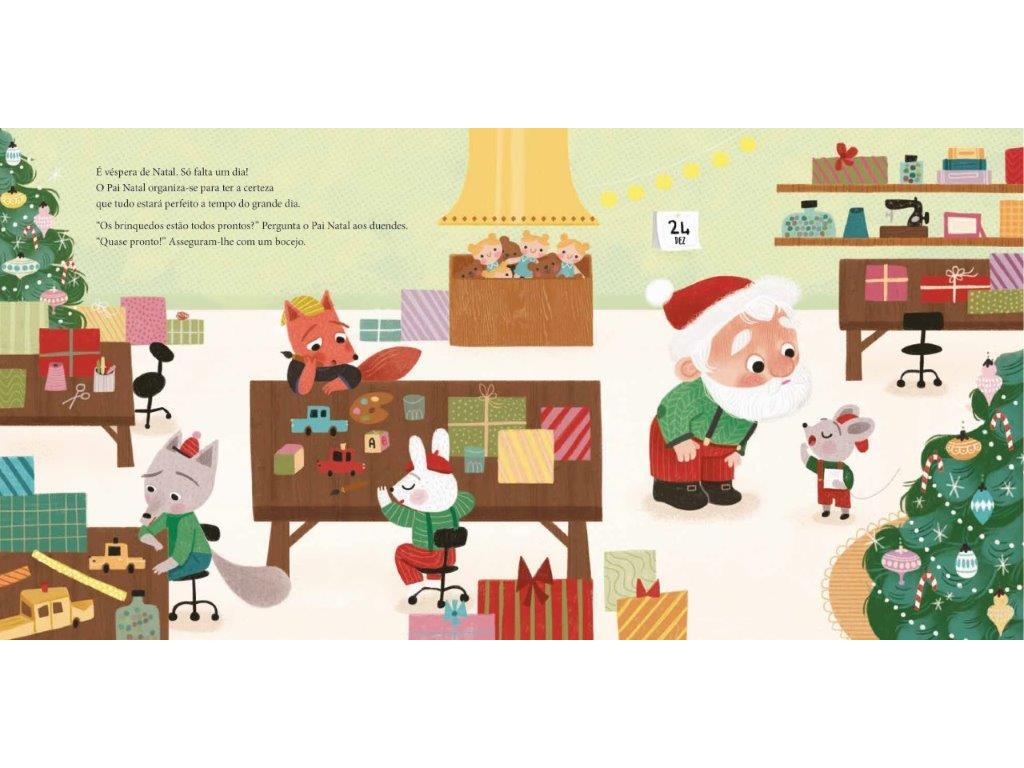 LIVRO HISTÓRIAS DE NATAL O PAI NATAL É QUE SABE