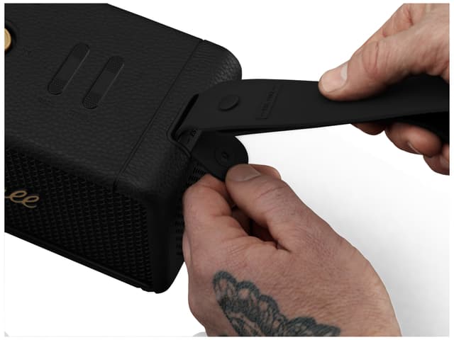 Marshall Middleton trådløs bærbar-højttaler (black/brass)
