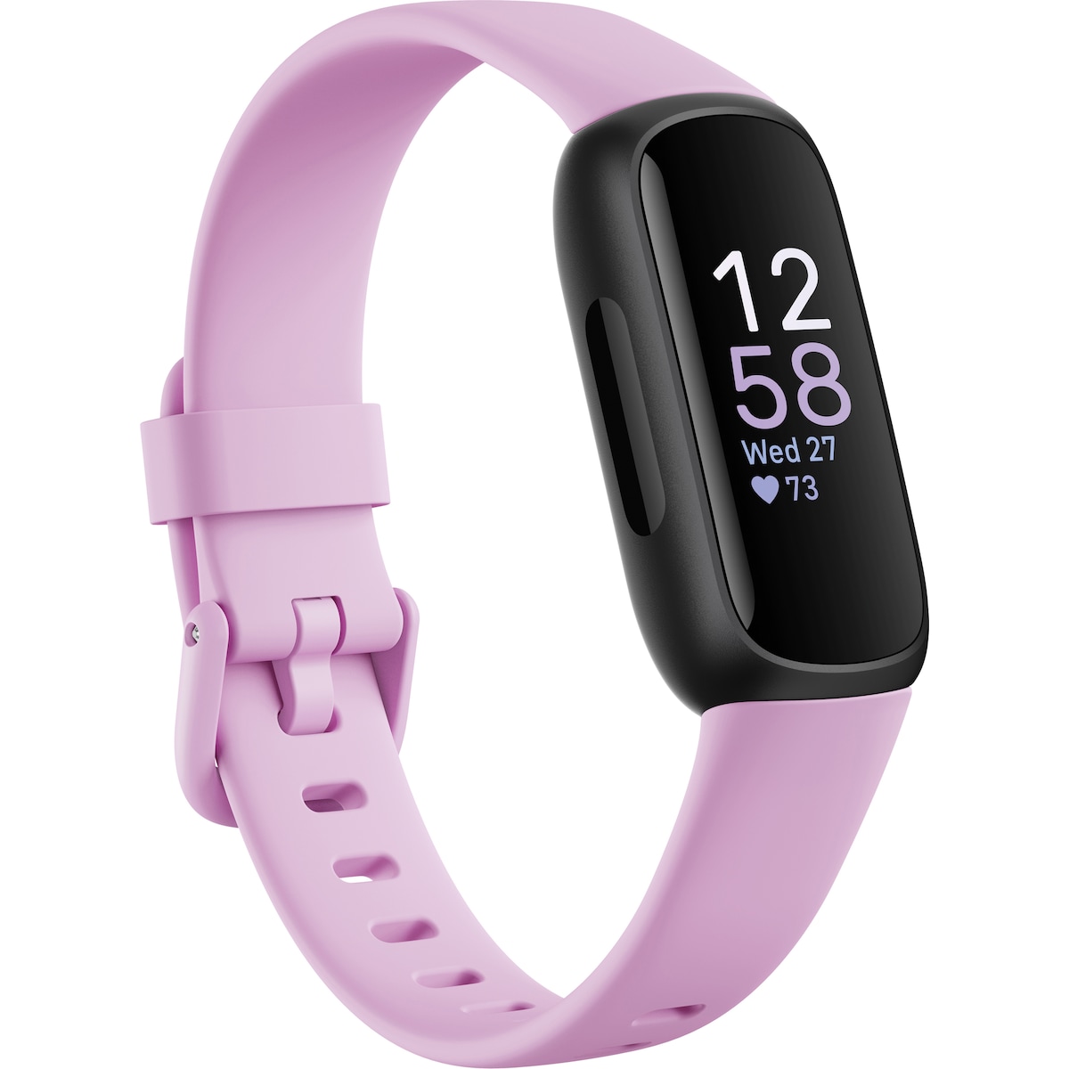 Fitbit Inspire 3 aktivitetsarmbånd (sort/lilac bliss)