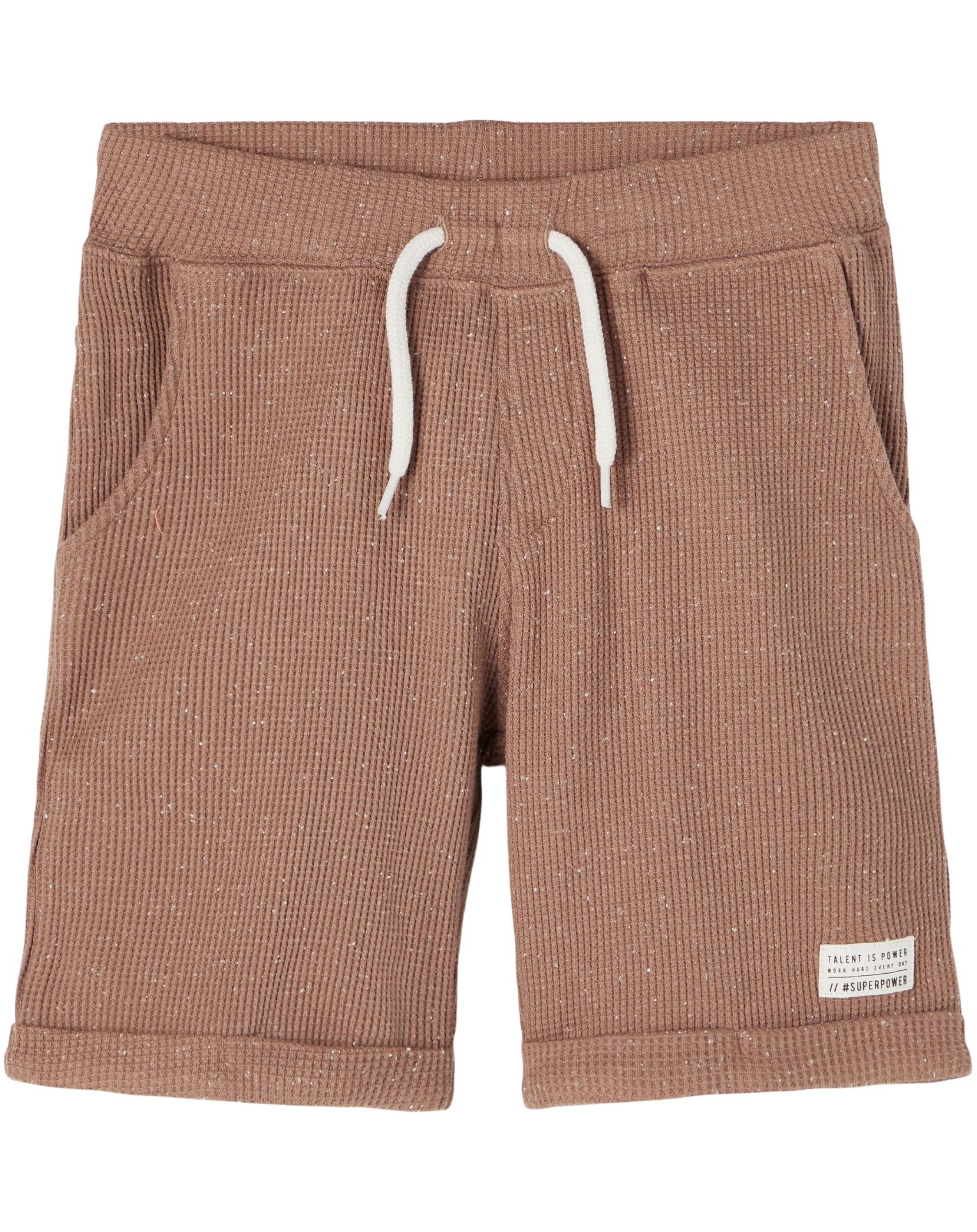 Sweat-Shorts NKMFADS in brown lentil