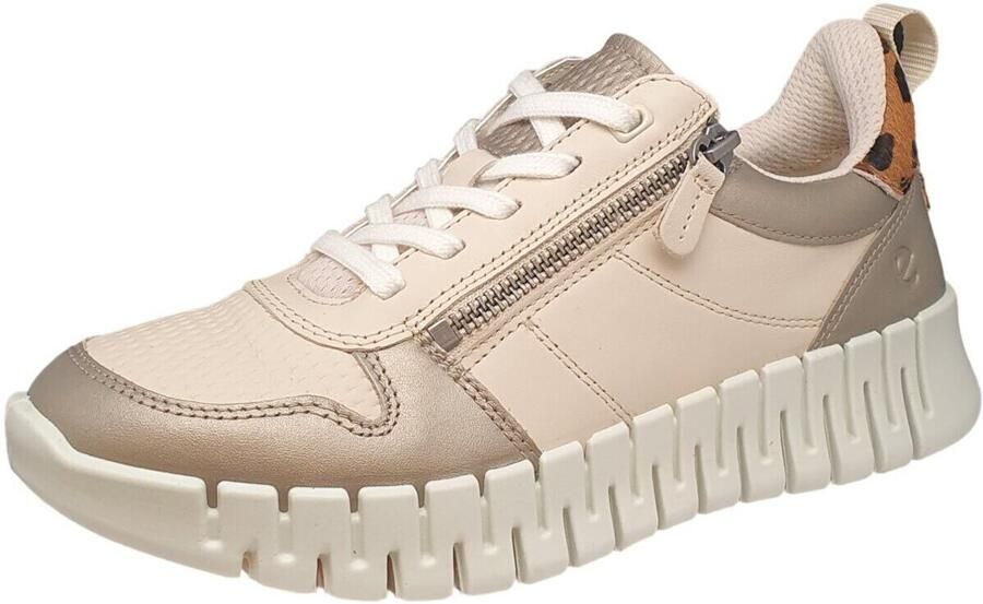 ECCO Gruuv Sneakers wit Synthetisch Dames