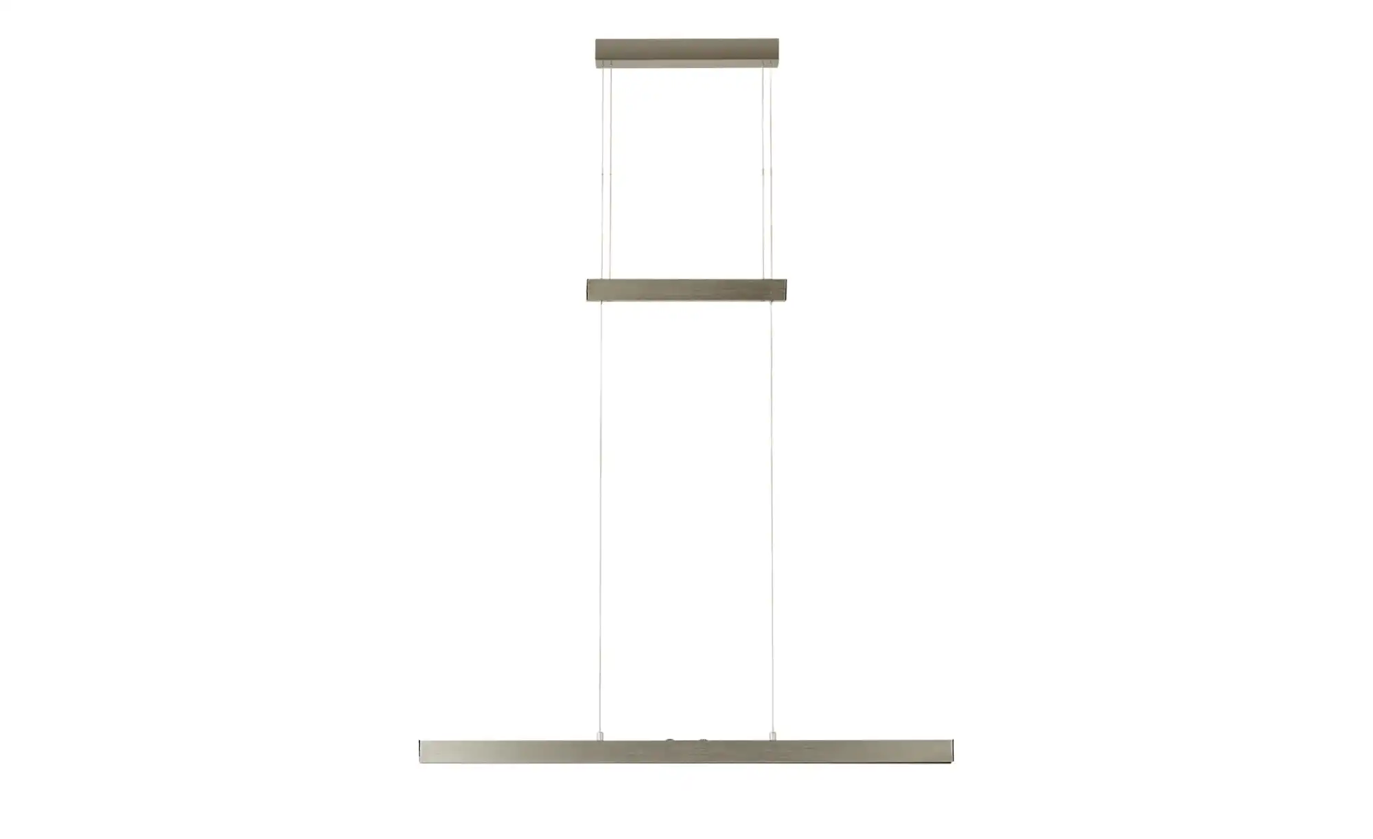 Trio LED-Pendelleuchte, alu mit Up & Down Light