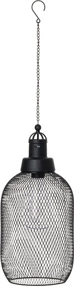 Intratuin solar hanglamp Corien zwart D 15 H 32 cm
