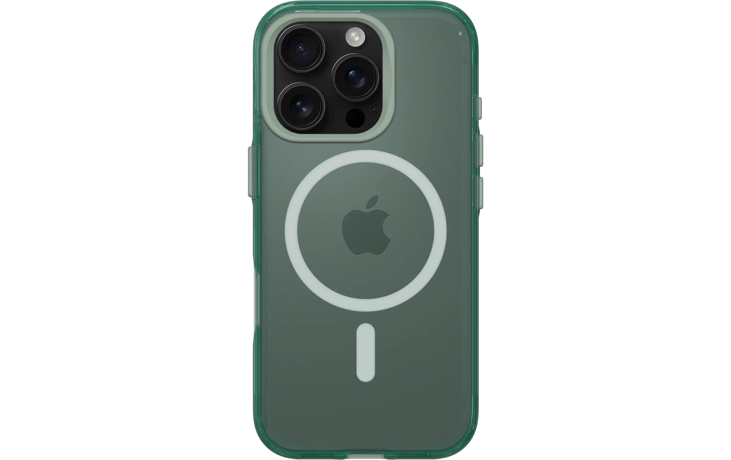 Back Cover JellyTint MagSafe iPhone 16 Pro Moody GreenMagSafe-kompatible Schutzhülle für das Apple iPhone 16 Pro