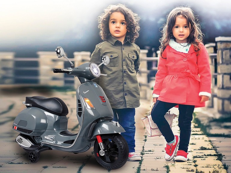 Elektrische Vespa scooter Ride On