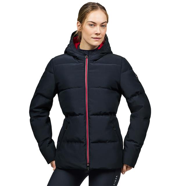 Winterjas Tommy Hilfiger Sidney Puffer Donkerblauw