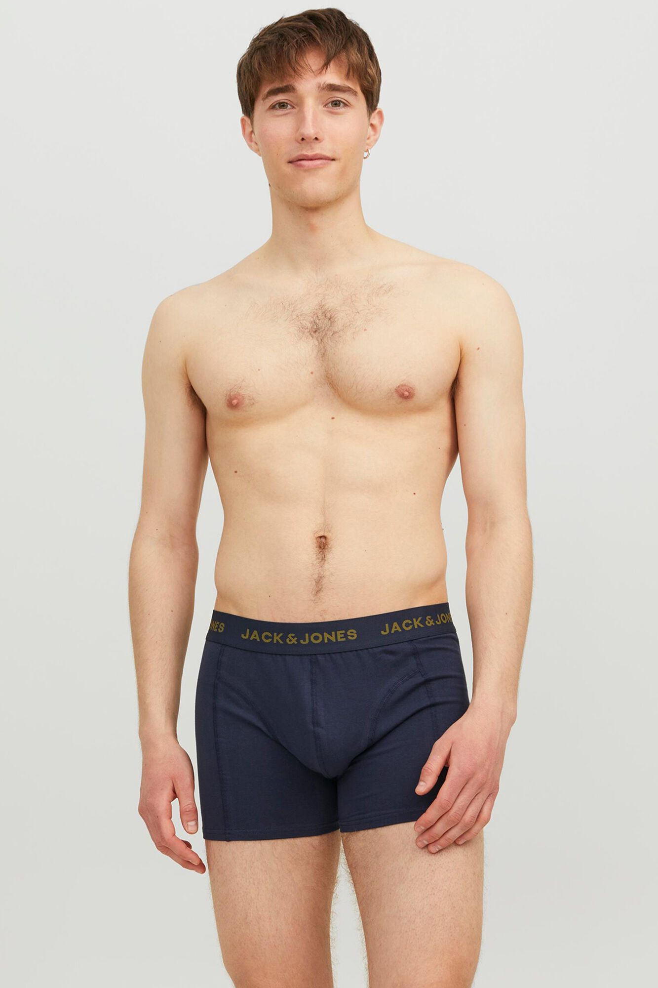 Pacote com 3 cuecas boxer de algodão com estampa camuflada