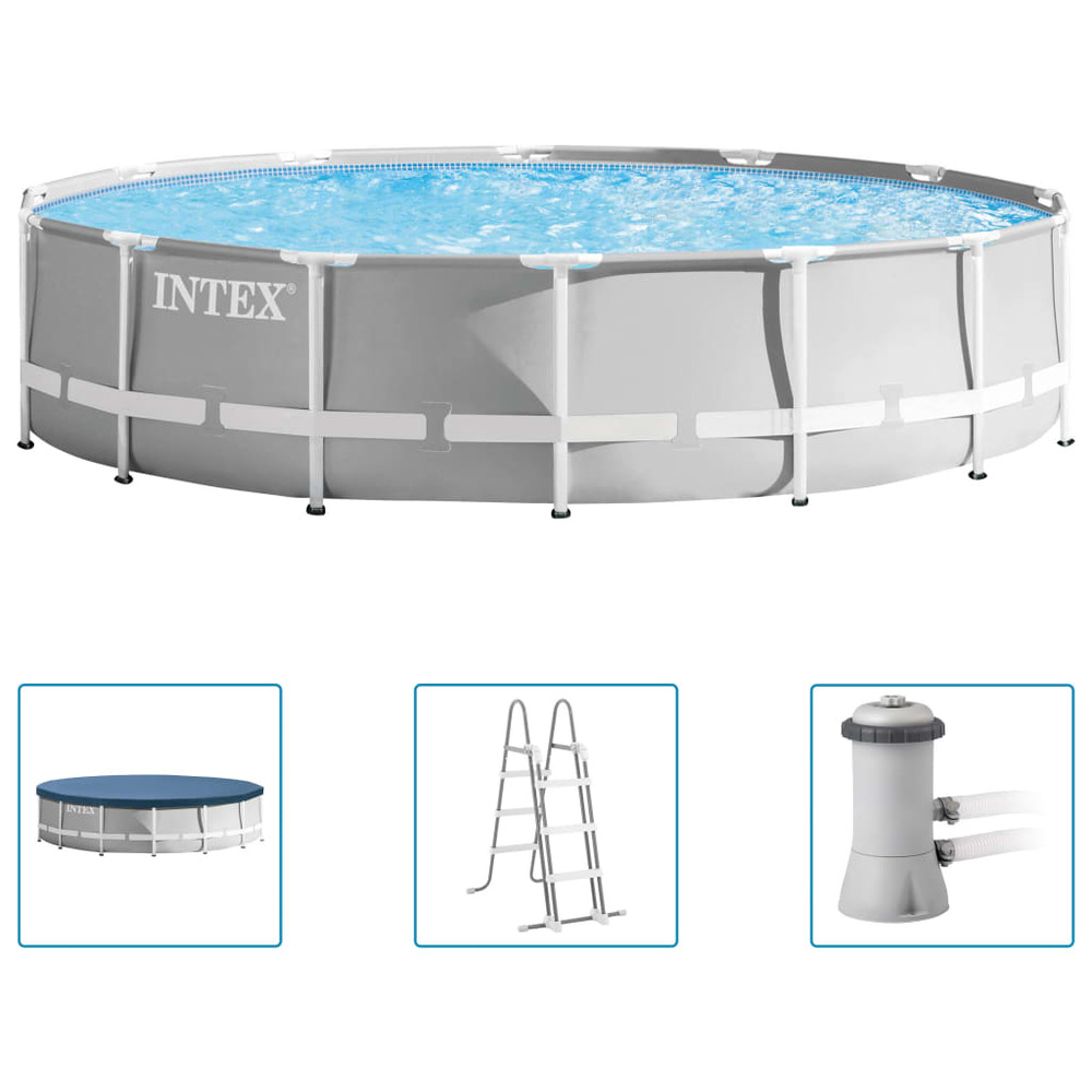 Ensemble de piscine prism frame premium 427x107 cm