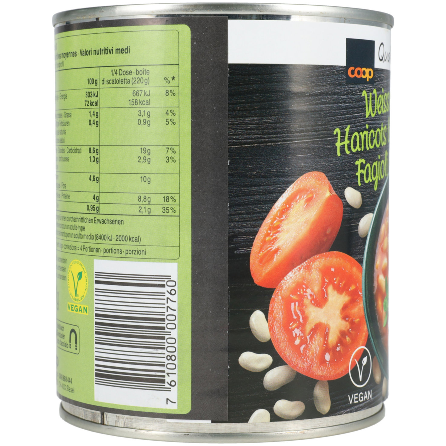 Weisse Bohnen an Tomatensauce