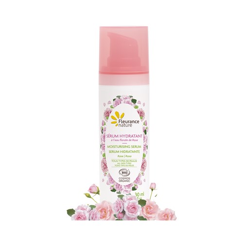 Serum hydratant a la rose