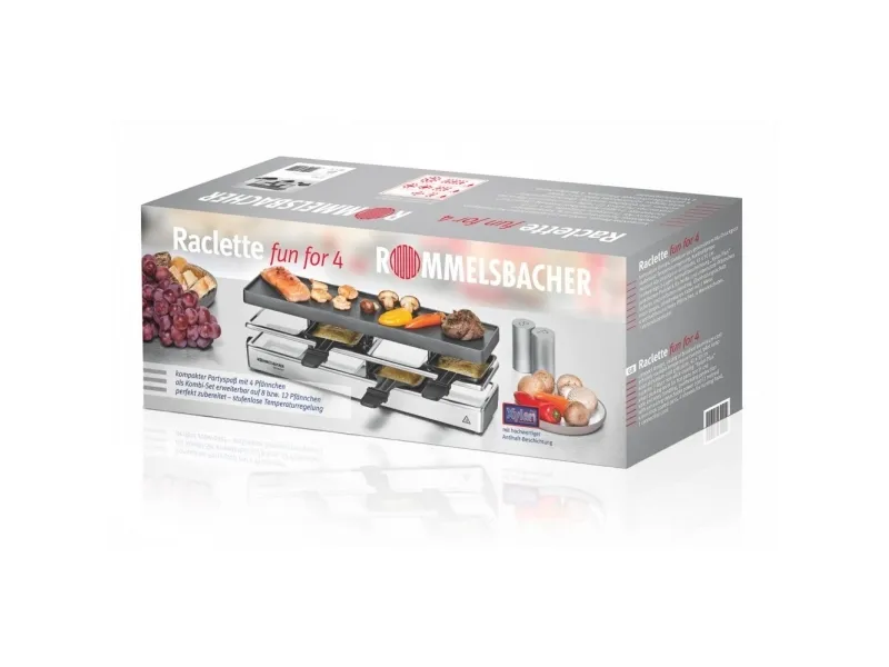 Rommelsbacher RC 800, 795 W, 230 V, 435 mm, 215 mm, 135 mm, 2,3 kg