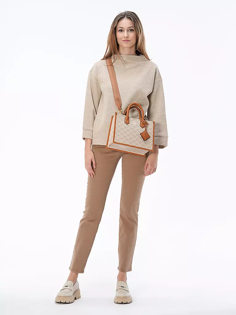 MCM Tasche - Tote Bag LAURETOS Small beige