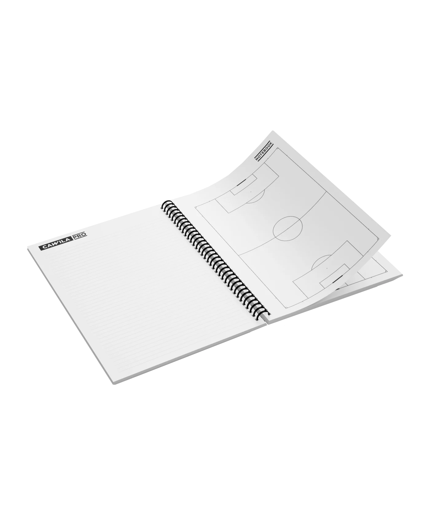 Cawila PRO 100 Blatt A4 Notebook Lehrblock Weiss