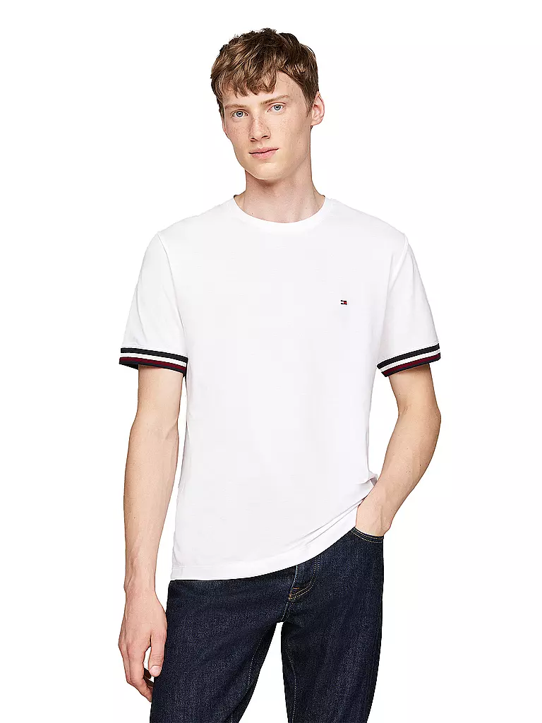 TOMMY HILFIGER T-Shirt weiss