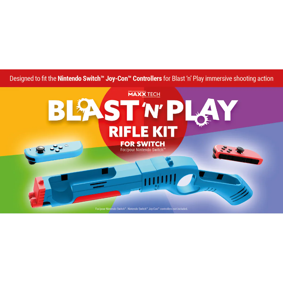 Maxx Tech Switch Blast N Play riflesett