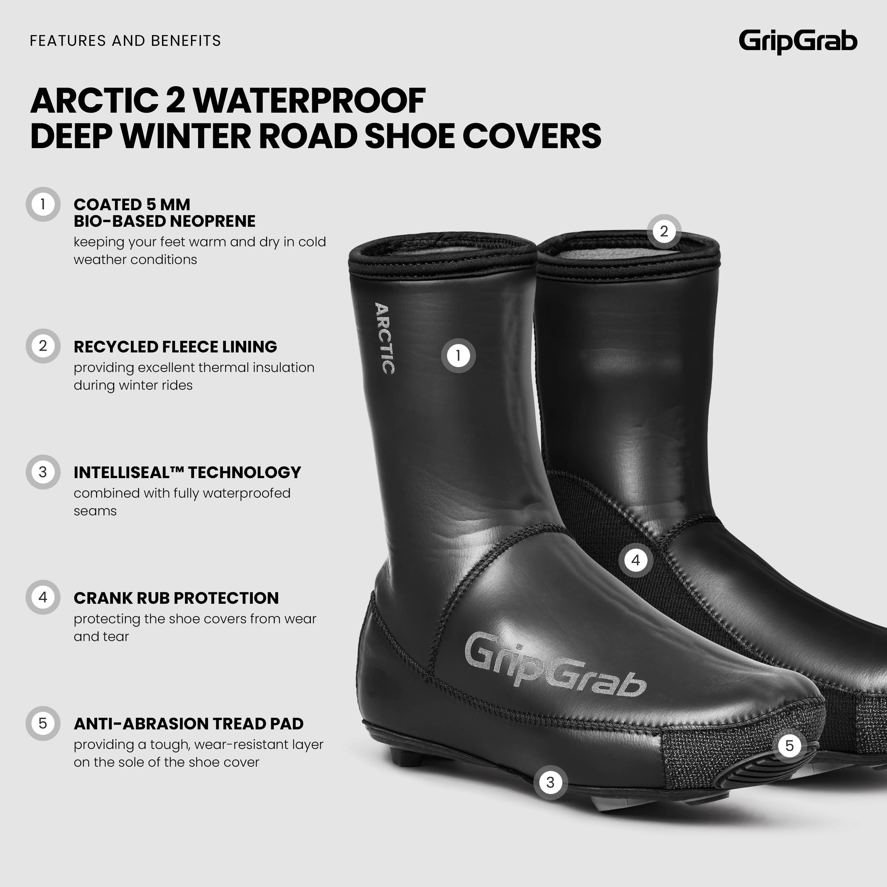 Arctic 2 Waterproof Deep Winter Gravel Shoe Cover