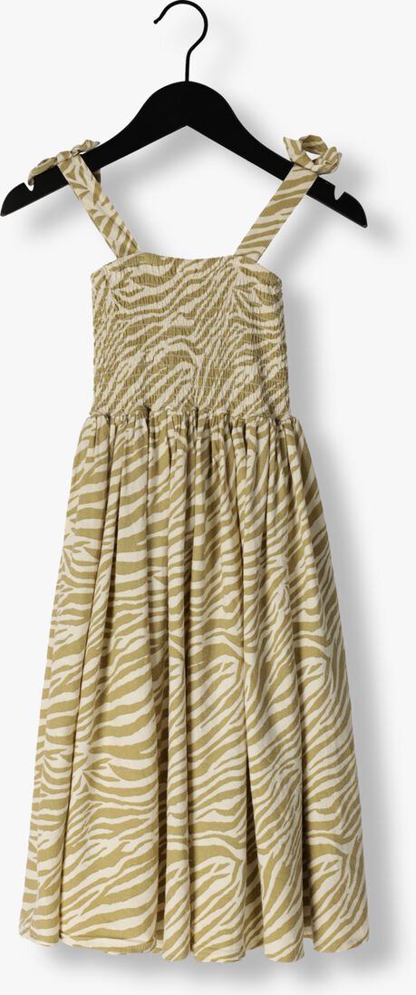 RYLEE + CRU beige rylee + cru midi jurk ivy dress