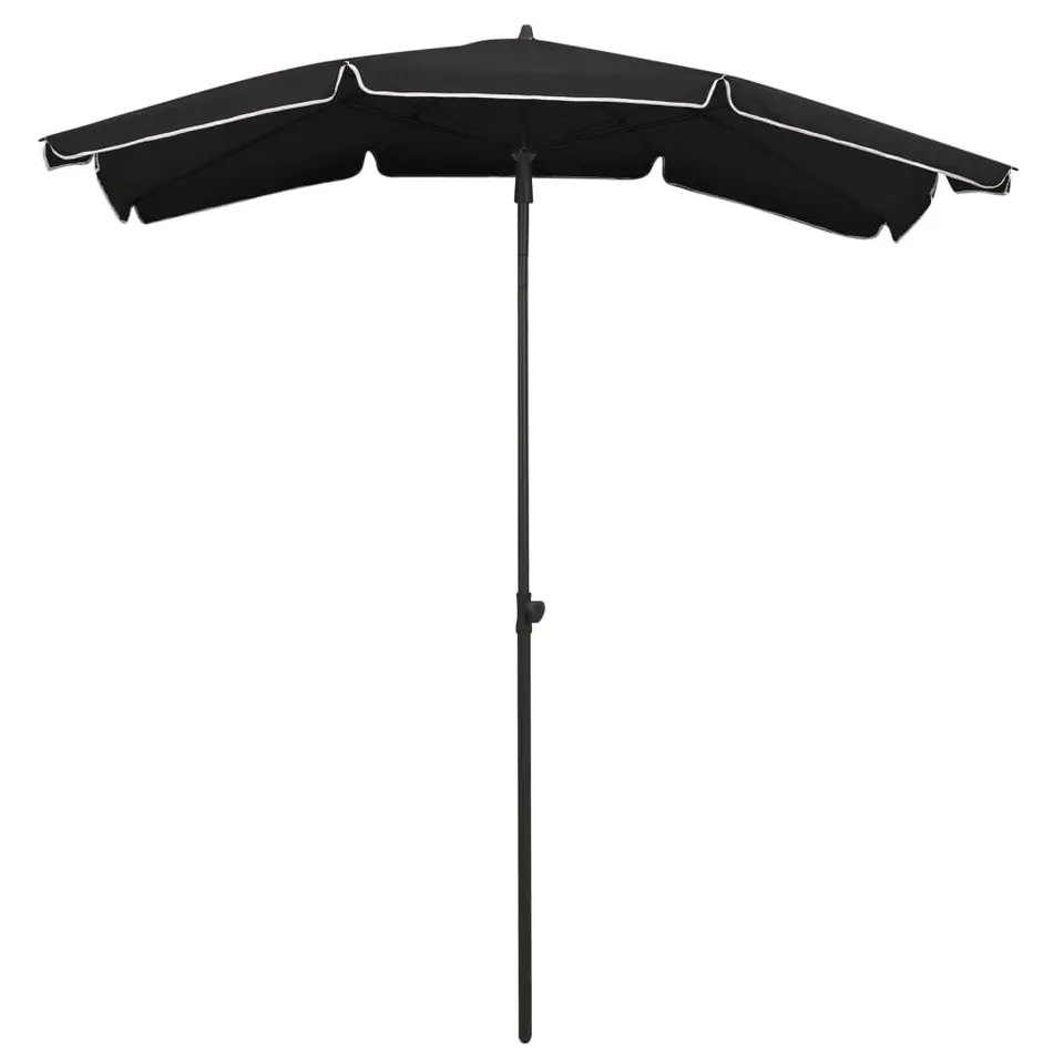 vidaXL - Parasol - Zwart