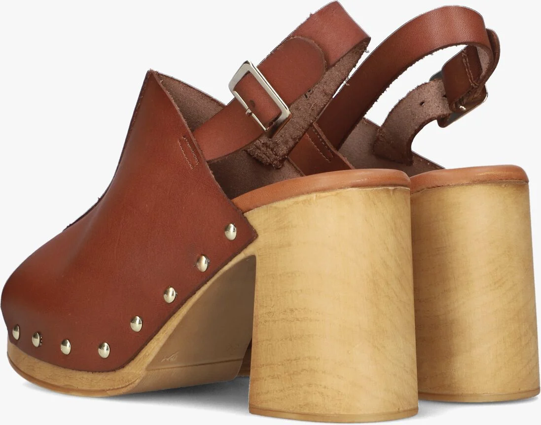 RED-RAG cognac red-rag sandalen 79572
