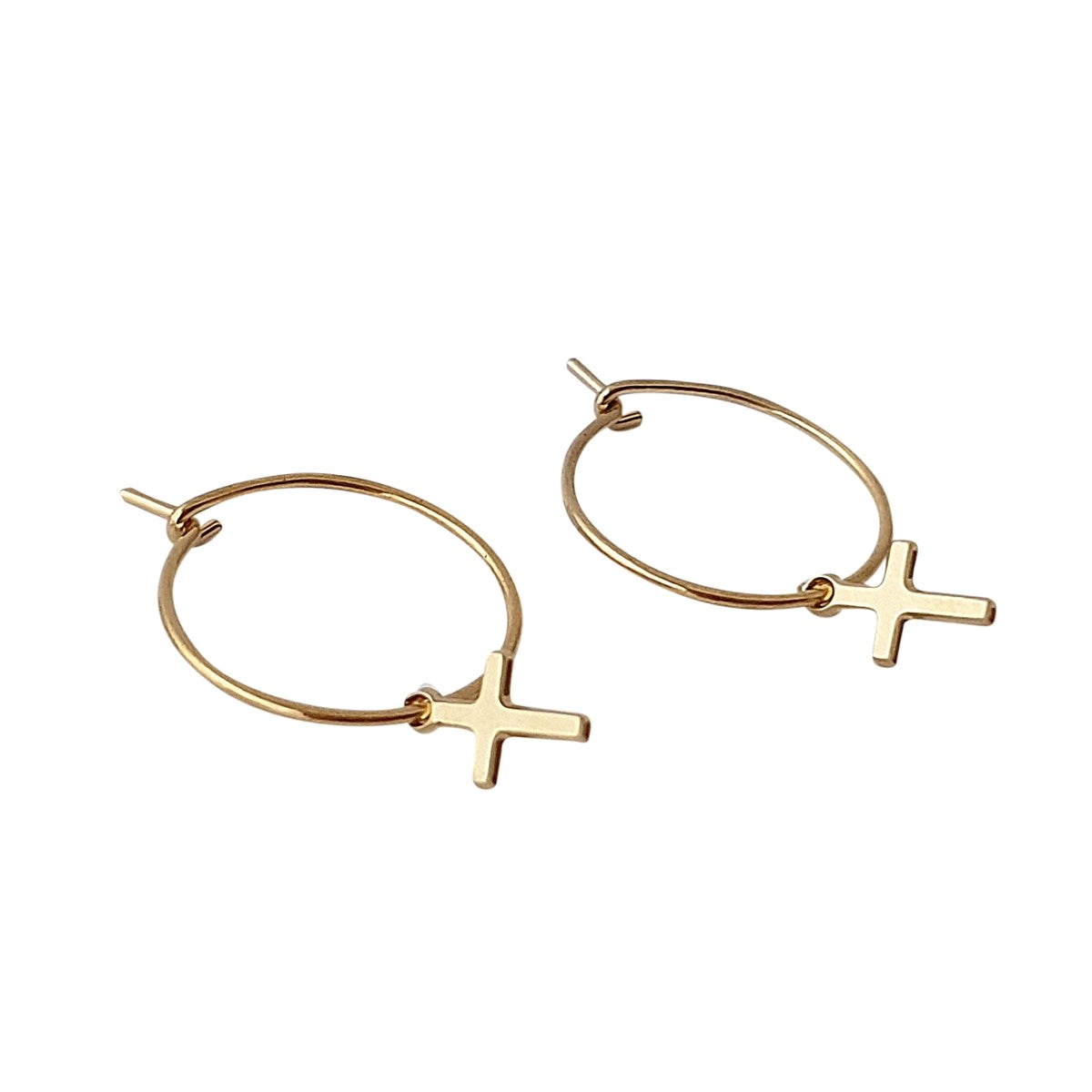 Boucles d'oreilles Elena doré femme