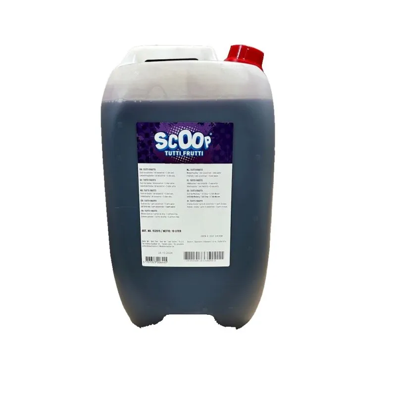 Scoop Slush Ice Tutti Frutti 10 ltr.